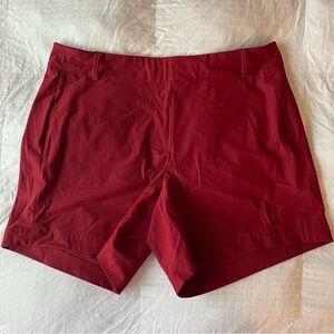 Spanx Sunshine Shorts Dark Cherry Large 6 inch inseam